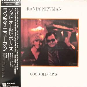 日本REPRISE盤LP帯付き TANラベルWなし！Randy Newman / Good Old Boys 1974年 P-8523R Ry Cooder Nick DeCaro ランディ・ニューマン OBI
