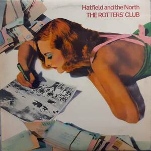英VIRGIN盤LP マト枝1U 赤双子ラベル Hatfield And The North / The Rotters' Club 1976年 V2030 カンタベリー Gong Soft Machine Caravan
