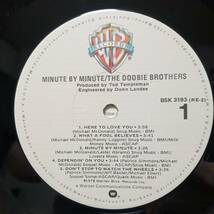 美品シュリンクあり！米WARNERオリジLP！Doobie Brothers / Minute By Minute 1978年 BSK 3193 What A Fool Believes AOR Michael McDonald_画像2