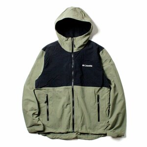 セール 新品 Columbia コロンビア VIZZAVONA PASS JACKET マウンテンパーカー ナイロンジャケット ソフトシェル ツートン バイカラー L