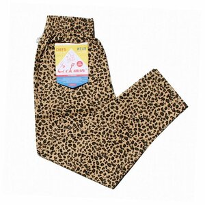 新品 Cookman クックマン シェフパンツ 柄パン イージーパンツ 派手 レオパード Leopard 豹柄 メンズ レディース ユニセックス L