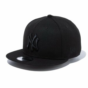 新品 NEWERA ニューエラ 9FIFTY 950 ヤンキース Yankees NY 黒黒 トーナル オールブラック スナップバックキャップ #13562094