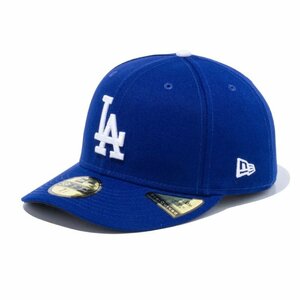 新品 NEWERA ニューエラ キャップ PC5950 59FIFTY LA ロサンゼルスドジャース Dodgers プレカーブドバイザー 青 738 7 3/8