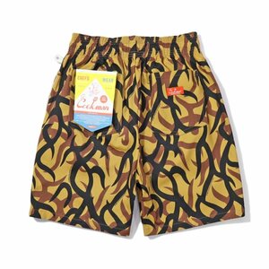 新品 Cookman クックマン トライバルカモ ショートパンツ Tribal Camo 迷彩柄 ショーツ ハーフパンツ ワークショーツ ユニセックス XL LL