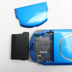 509)PSP3000 ブルー メモリースティック付き SONY ソニー プレイステーションポータブル ゲーム機の画像9