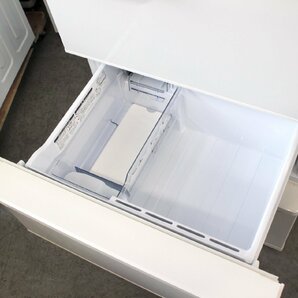 T988) アクア 3ドア 238L 2021年製 AQR-SV24HBK アンティークホワイト 右開き 幅60cm 自動製氷 旬鮮チルド AQUA ノンフロン冷凍冷蔵庫の画像7