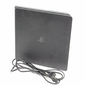 555)【1円スタート♪】SONY PlayStation4 PS4本体 CUH-2200A プレイステーション4 ジェットブラック 500GBの画像1