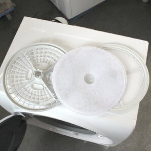 T004) ケーズウェーブ WARM DRYER 3.0 衣類乾燥機 乾燥3.0kg 2022年製 左開き 3kg コンパクト タッチパネル ステンレスドラムの画像7