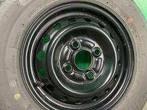 中古 N-VAN JJ1 タイヤホイール 1本 145/80R12,80/78N タイヤホイール_画像2