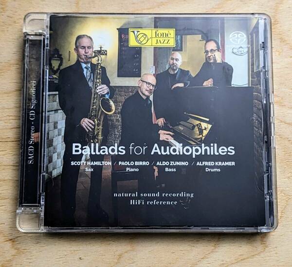 【ハイブリッド SACD】Ballads For Audiophiles / Scott Hamilton スコット・ハミルトン