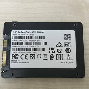 ADATA SU750 SSD 512GB ASU750SS-512GTの画像2