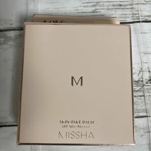 新品　ミシャ M スキンフェイクバーム NO.21 ライトベージュ SPF50+