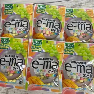 e-maのど飴　フルーツ 6個　ポイント消化 お菓子詰め合わせ　キャンディ 花粉