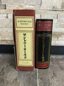 未開栓 サントリー SUNTORY オールド ブック型