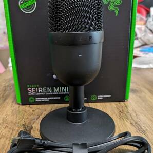 Razer Seiren Mini コンデンサーマイク 超コンパクト設計 ゲーミングマイク USB マイク 配信用 単一指向性 クリアサウンド Blackの画像3