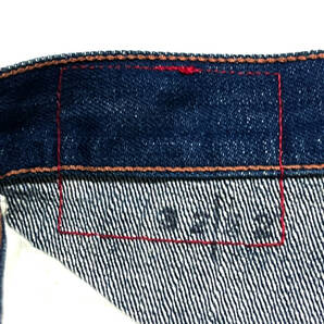 00s LEVI'S RED 1st Giant 32×32 立体裁断 デニムパンツ ファースト ジャイアント チュニジア製 リーバイスレッドの画像9