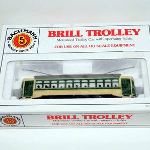 ＨＯゲージ バックマン BACHMANN ブリルトロリーBRILL TROLEY Motorized Trolley Car with operating lights MADE IN CHINA 元箱付の画像1