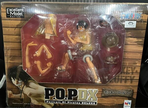 ONE PIECE フィギュア モンキー・D・ルフィ P.O.P DX