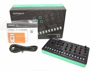 ★新品同様！Roland ローランド S-1 TWEAK SYNTHESIZER シンセサイザー 元箱付！★