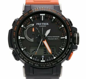 ★良品！CASIO カシオ PRO TREK プロトレック Climber Line クライマーライン PRW-60YJP-1JR タフソーラー メンズ★