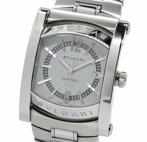 ★ Удерживая коробка! Косметические продукты! Bvlgari Bulgari Ashoma AA48S Japan Limited Model White Automatic Men's ★