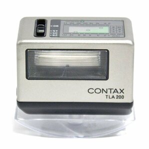 ★ソフトケース付！CONTAX コンタックス TLA200 フラッシュ ストロボ 美品！★の画像3