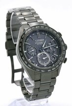 ★未使用！CITIZEN シチズン ATTESA アテッサ ACT Line CC4055-65E F950-0029S01 ブラックチタンシリーズ エコ・ドライブ電波時計 メンズ★_画像2