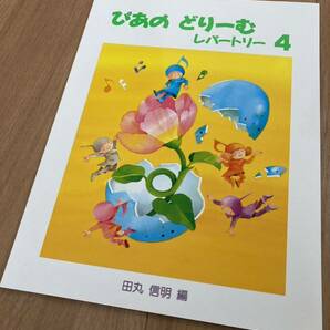 【送料無料 未使用】ぴあのどりーむ レパートリー 4 田丸信明 ピアノ 楽譜 テキスト -