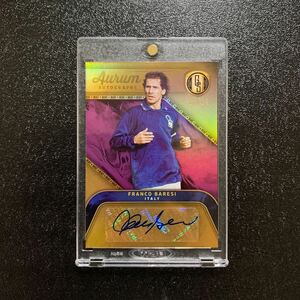 2019-20 panini gold standard soccer franco baresi auto 直筆サイン 19枚限定！（10/19）バレージ イタリア代表 ミラン