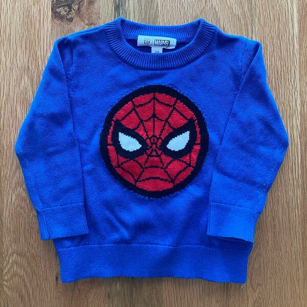 baby gap スパイダーマン　キッズニット　90cm マーベル　MARVEL