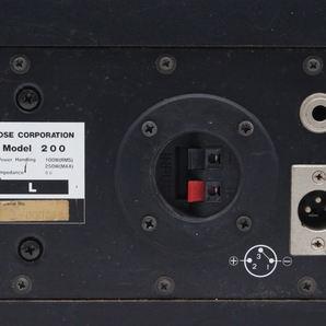 【ト石】 BOSE ボーズ スピーカーペア MODEL 200 CORPORATION サブモニター 音出し確認済 EAZ01EWH81の画像4