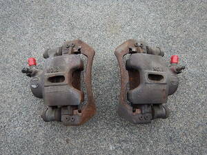 KP61 Starlet latter term front caliper left right set junk 