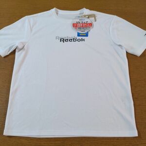 W☆新品☆Reebok☆水陸両用　半袖Ｔシャツ☆LL☆プール☆男性用☆ホワイト☆No.1619