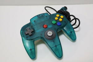  Nintendo 64 controller clear blue operation not yet verification 