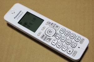 Panasonic Panasonic telephone machine cordless handset KX-FKD506-W1 cordless handset only battery * charger none 