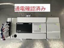 美品 通電確認済み PLC MITSUBISHI ミツビシ 三菱電機 FX3U-32MT/ES FX3U-4AD FX3U-4AD-PT-ADP セット シーケンサ MELSEC-F_画像1