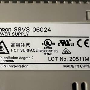 美品 通電確認済み オムロン OMRON S8VS-06024 直流安定化電源 DC24V 2.5A パワーサプライ POWER SUPPLYの画像9