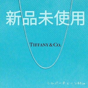 送料無料★新品未使用★ティファニー ネックレス チェーン シルバー 40㎝ Tiffany&Co. Ag925 正規品 即決②