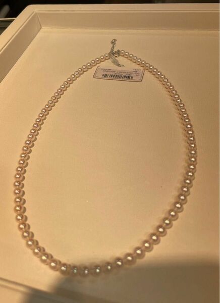 4.5mm 田崎真珠　真珠 ネックレス