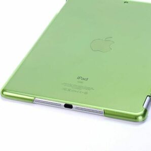 iPad mini 1/2/3 用 PU レザーカバー +ハードケース 超薄 軽量型 スタンド機能 スマートカバー ケース 三つ折 グリーンの画像2