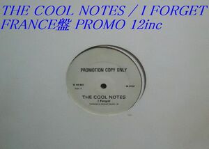 試聴 ★ THE COOL NOTES I FORGOT ☆ FRANCE 盤 PROMO