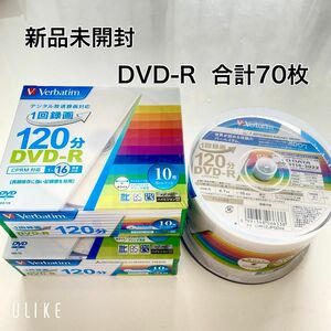 【新品未開封】DVD-R 120分 Verbatim VHR12JP50V4