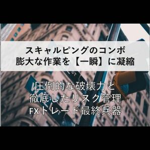 ★FX　スキャルピングで手堅く驚異的！王道手法を伝授します★ 高度なスキルは必要なし。エントリー利確、損切も明確★定価15000円