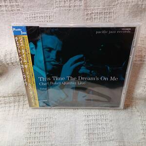 THIS TIME THE DREAM'S ON ME CHET BAKER QUARTET LIVE 未開封　CD　送料定形外郵便250円発送[Ad]