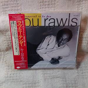 LOU RAWLS It's Supposed To Be Fun 未開封　CD　送料定形外郵便250円発送[Ad]