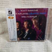 Scott Hamilton Ken Peplowski Spike Robinson Groovin' High Ken Peplowski スコット・ハミルトン 未開封　CD[Ad]_画像1