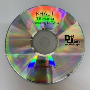 裸クリアボックス HIPHOP,R&B KHALIL - LIL MAMA INST,シングル CD 中古品