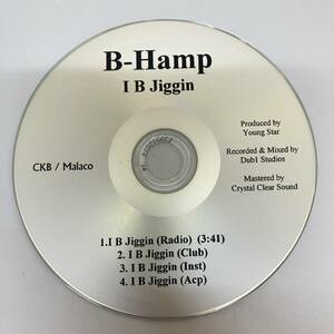 裸クリアボックス HIPHOP,R&B B-HAMP - I B JIGGIN INST,シングル CD 中古品