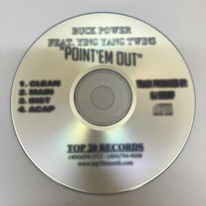 裸14 HIPHOP,R&B BUCK POWER - POINT 'EM OUT INST,シングル CD 中古品