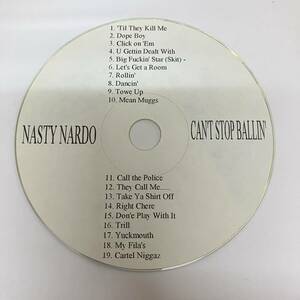 裸21 HIPHOP,R&B NASTY NARDO - CAN'T STOP BALLIN' アルバム CD 中古品